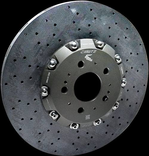 Nissan R35 GTR CTE Ceramic Discs REAR with Brake Pads