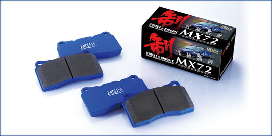 Endless MX72 Plus Brake Pads Vauxhall VXR8 6.2 (17mm Thickness) Front 2009 - 2017
