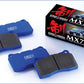 Endless MX72 Plus Brake Pads Vauxhall Vectra VXR 2.8T (255/280) Rear 2006 - 2008
