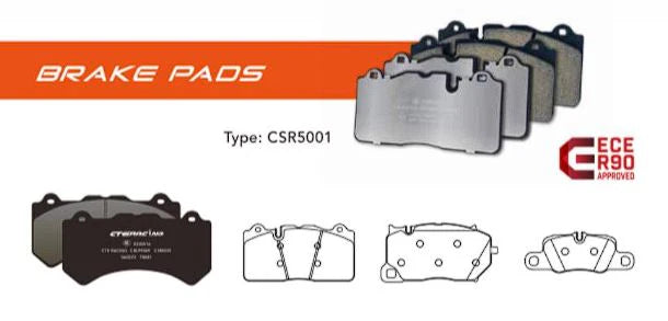 Nissan R35 GTR CTE Ceramic Discs FRONT with Brake Pads